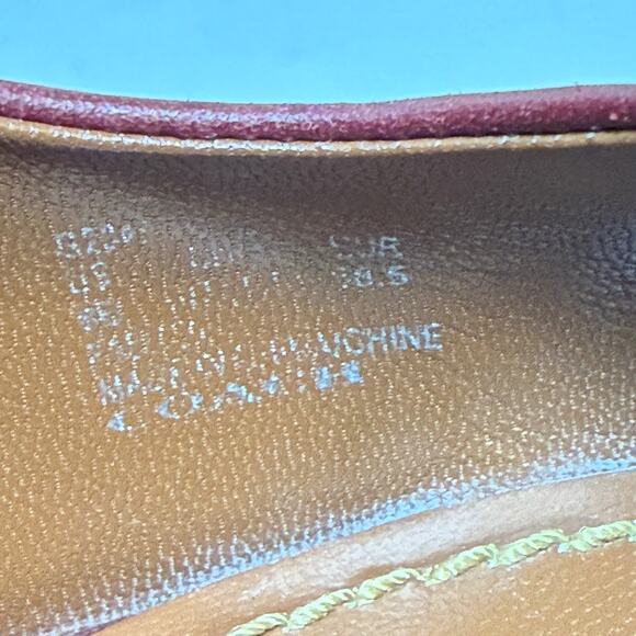 Coach Red Varick Pump Sz. 38.5 (US 7.5) - Picture 7 of 8